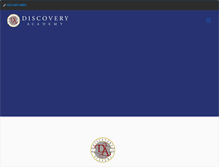 Tablet Screenshot of discoveryacademy.com